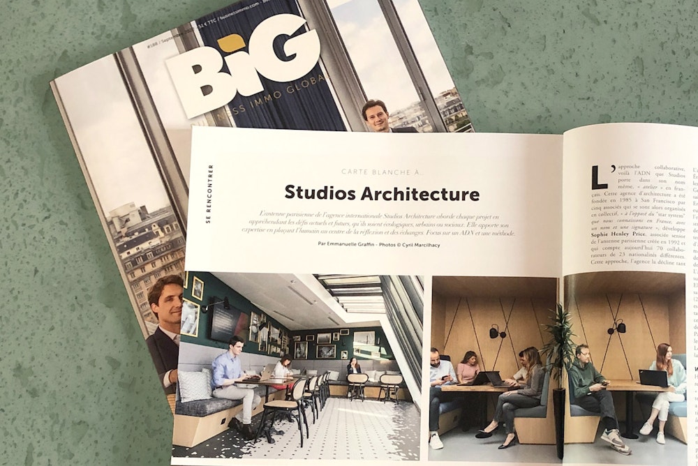 STUDIOS in BIG magazine
